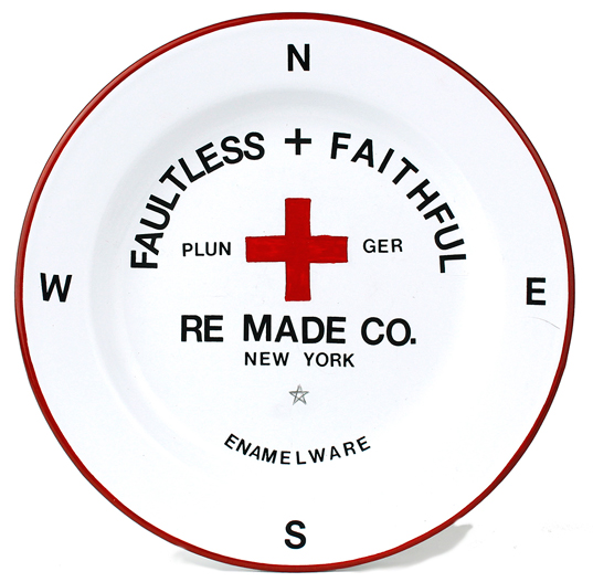 Faultless & Faithful Enamel Plates